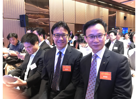 2珠三角工業協會(東莞分部)施金城副主席(右一)與嘉賓合照