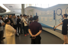 参观南沙明珠湾开发建设展示馆