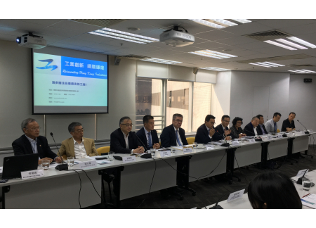 莊子雄歡迎代表團到訪
