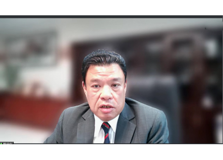 黎啟東主席發言