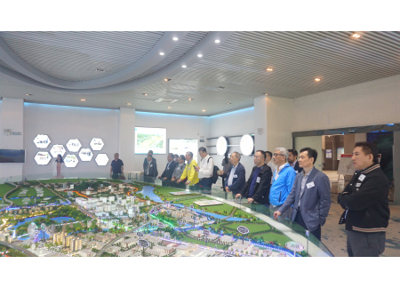 參觀英德市高新區規劃館