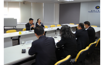 1劉澤武及其團隊拜訪工總